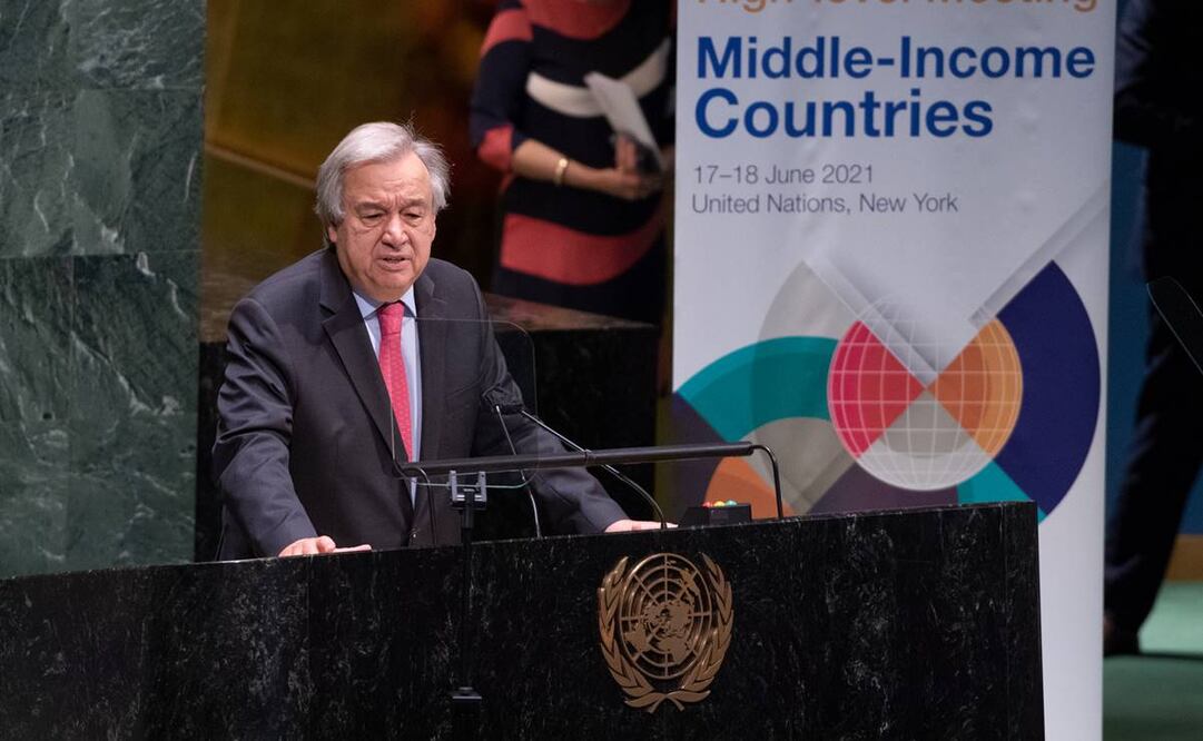 En lo que respecta a la pandemia, Guterres alertó contra los estragos del coronavirus y los peligros que acechan al mundo por la crisis de salud. Foto: Xinhua