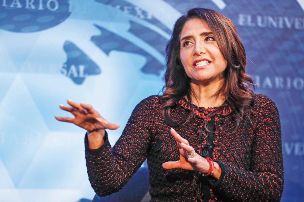 Alejandra Barrales Magdaleno, Precandidata de la coalición Por la Ciudad de México al Frente (CRISTOPHER ROGEL. EL UNIVERSAL)