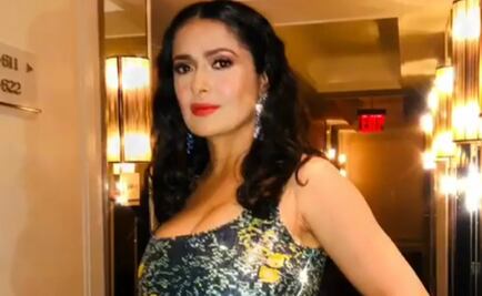 El vestido de Salma Hayek en la MET Gala 2018