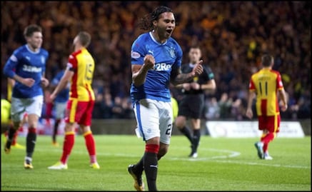 'Gullit' es titular en goleada del Rangers