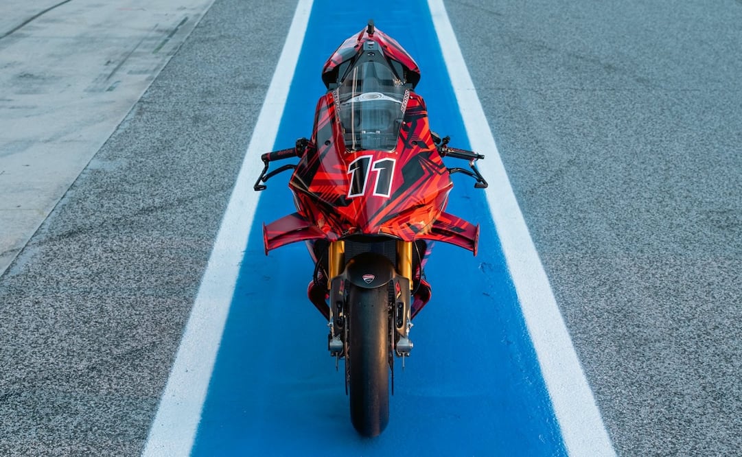Ducati Panigale V4, uno de los modelos incluidos en el llamado a revisión por posibles fallas mecánicas. Foto: @DucatiMotor.