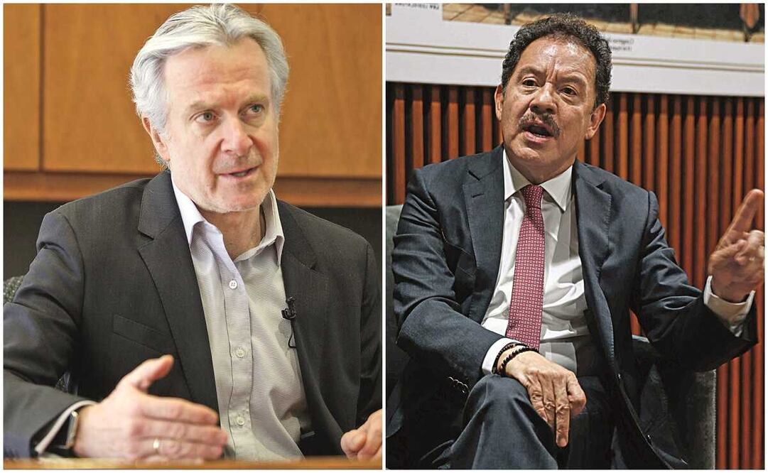 El presidente de la Mesa Directiva de la Cámara de Diputados y el coordinador de la bancada Morena entraron en controversia a través de Twitter. Foto: Archivo/EL UNIVERSAL