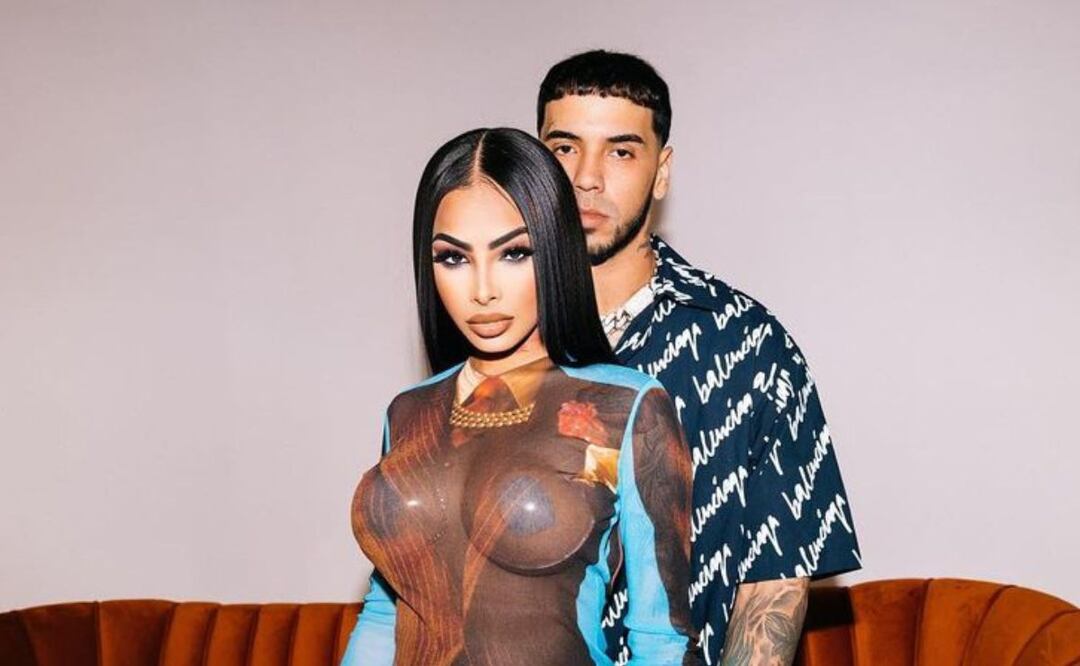 Yailin La Más Viral y Anuel AA. Fuente: Instagram @yailinlamasviralreal
