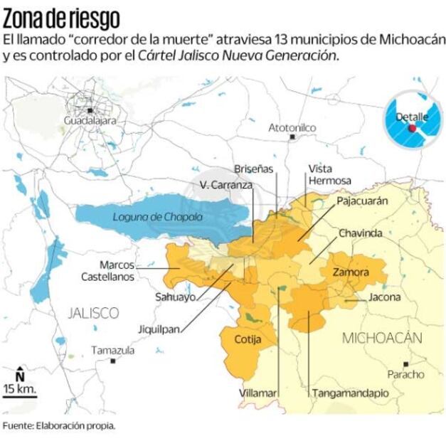 Exigen más operativos en “corredor de la muerte”