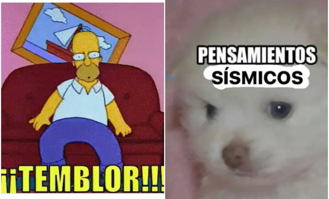 Usuarios reaccionan con memes a microsismos en CDMX. Fuente X