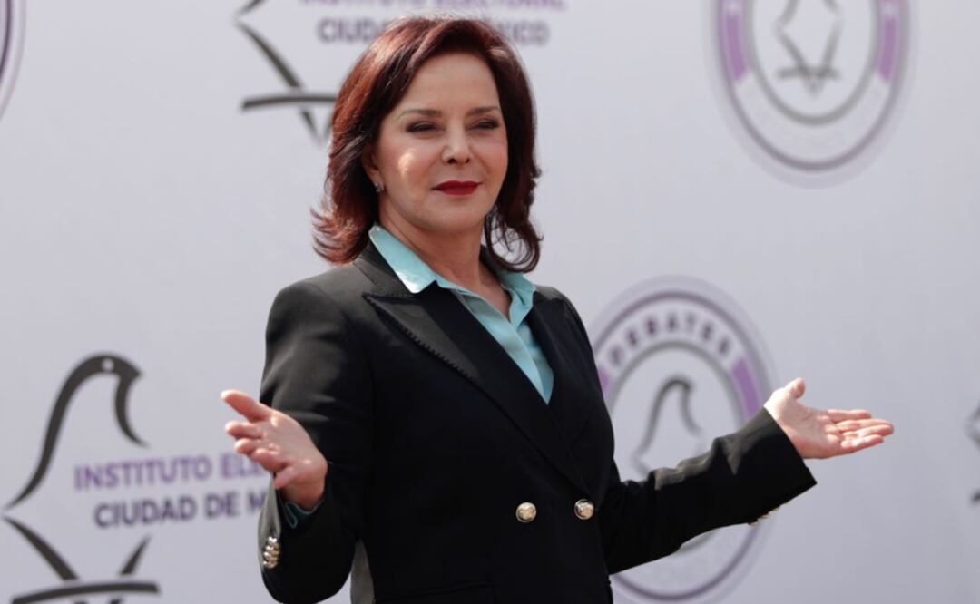 Purificación Carpinteyro, candidata al Gobierno de la Ciudad de México por Nueva Alianza. Foto: Iván Stephens/EL UNIVERSAL