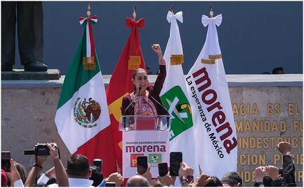 Dejarán la bandera en el Zócalo para el arranque de campaña de Sheinbaum