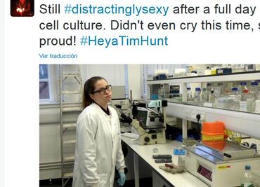 Científicas responden a Nobel por comentario sexista