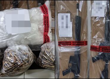 Tras cateos, aseguran arsenal en vivienda de Ciudad Juárez, Chihuahua