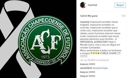 Neymar llora por Chapecoense