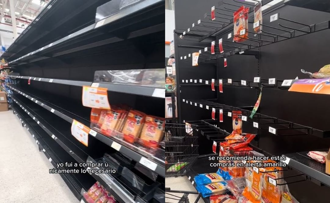 Huracán Beryl desata compras de pánico en Quintana Roo. Foto: Captura de video