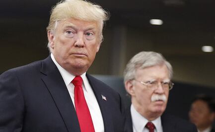 Bolton pagará "alto precio" por publicar sus memorias, amenaza Trump