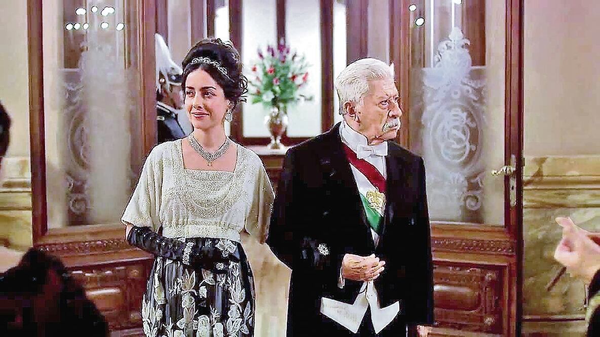 La telenovela histórica El vuelo del águila, basada en las memorias de Porfirio Díaz, fue mencionada