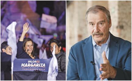 Margarita Zavala agradece a Vicente Fox bienvenida a la contienda electoral 