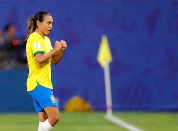 Nadie anota más goles en mundiales que Marta