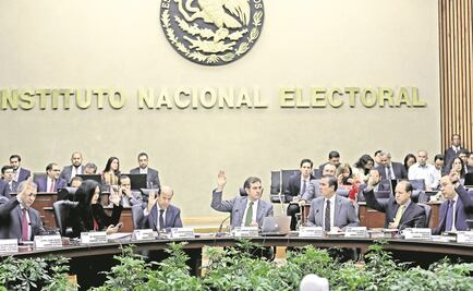INE revisará el viernes proyecto sobre gastos de candidatos