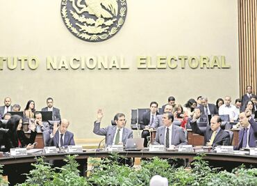 INE revisará el viernes proyecto sobre gastos de candidatos