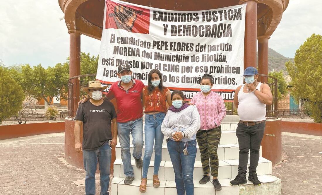 Habitantes de Jilotlán de los Dolores, Jalisco, rechazaron la instalación de casillas electorales. Foto: Carlos Arrieta/ El Universal.