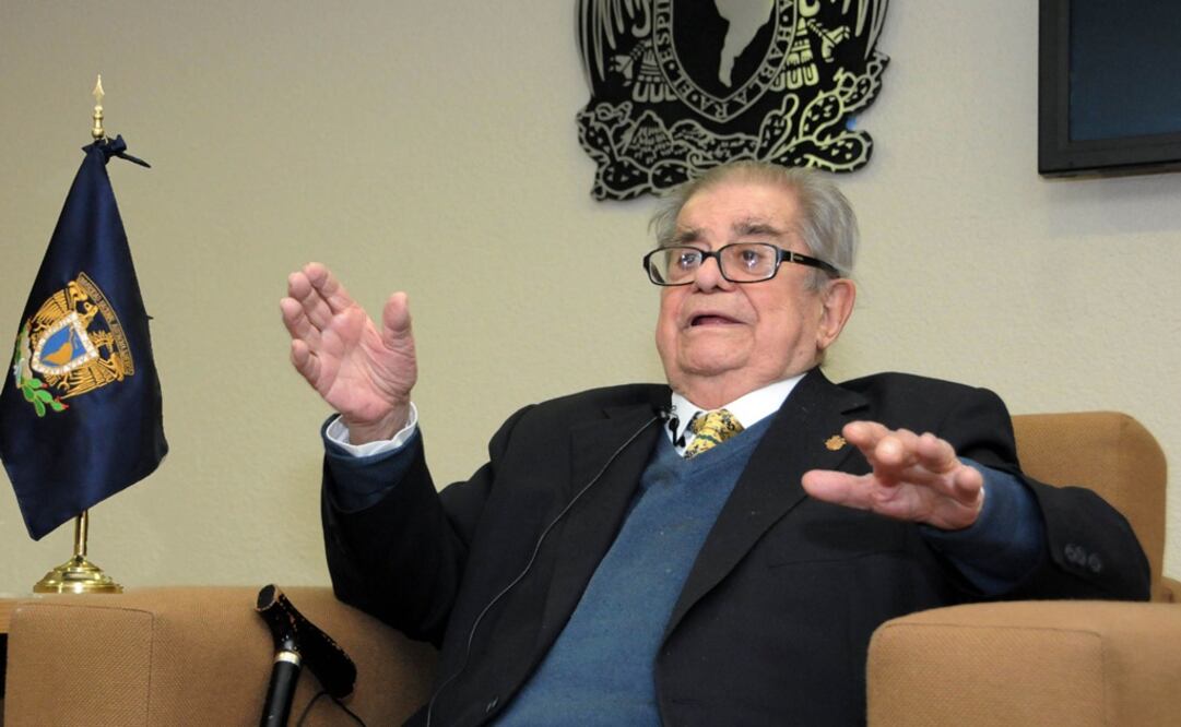 Historiador Miguel León-Portilla. Foto: Archivo / EL UNIVERSAL