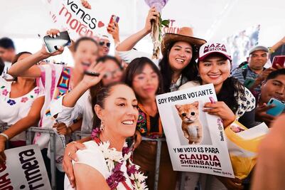 Sheinbaum niega condicionar los programas sociales