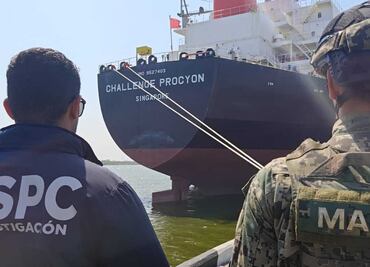 México da golpe histórico; decomisa buque con 10 millones de litros de diésel en Tamaulipas