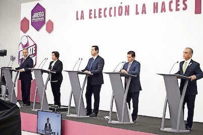 Recriminan alza en inseguridad a candidato panista en debate