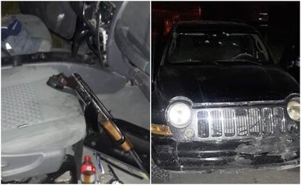 Aseguran camioneta, armas largas y chalecos balísticos en Reynosa