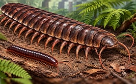 ¿Le tienes fobia a los milpiés? Su antepasado fue el invertebrado más grande que habitó en la Tierra