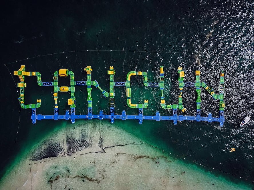 Playa Langosta será la sede de este nuevo proyecto que abrirá sus puertas próximamente. (Foto: Cortesía Float Fun Cancún)