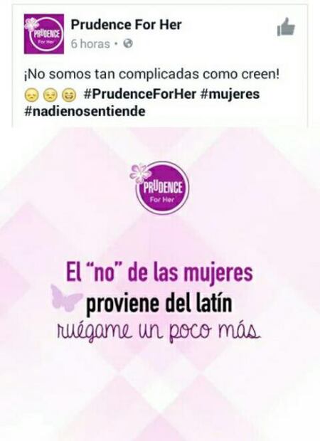 Critican a Prudence por mensaje sexista