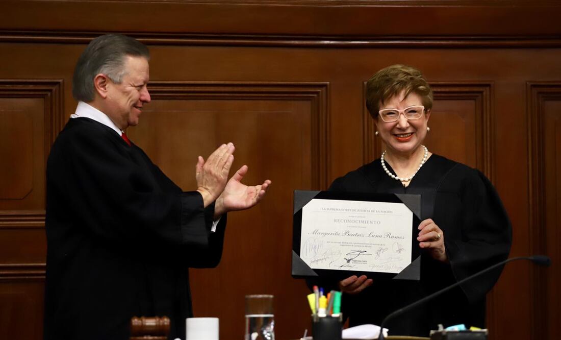 Ministra Margarita Luna Ramos. Fotografía de Berenice Fregoso EL UNIVERSAL