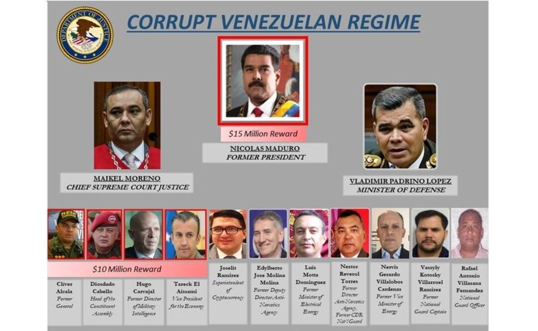 Foto: Tomada de la cuenta @TheJusticeDept