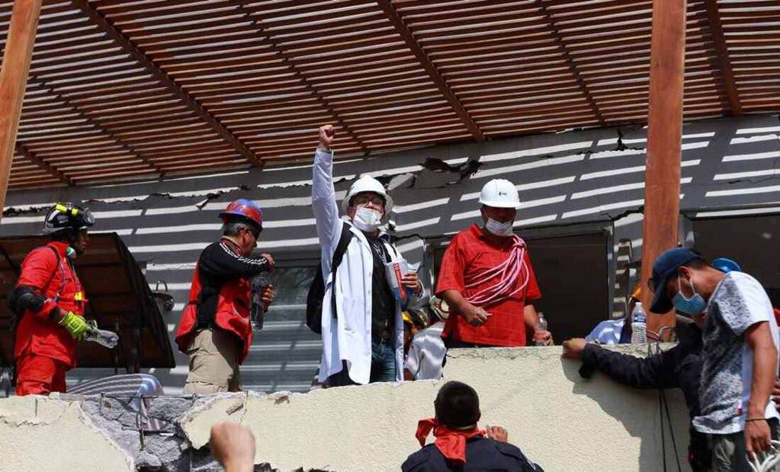 Hay vida en el colegio Enrique Rébsamen