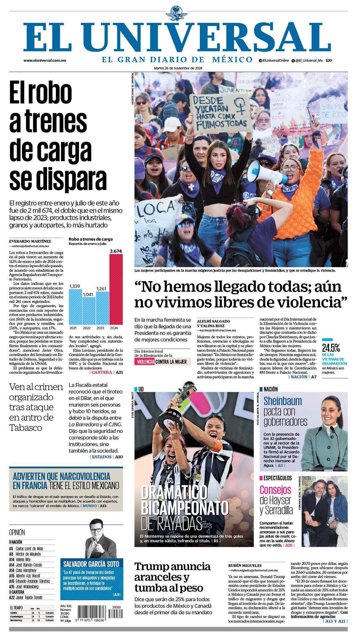 Portada impresa