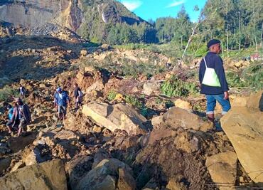 Al menos 300 personas enterradas por avalancha en Papúa Nueva Guinea, reportan medios locales