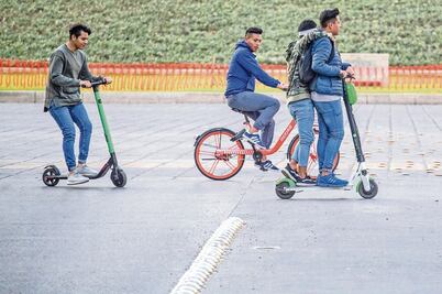 Retos de scooters y bicis en el mundo