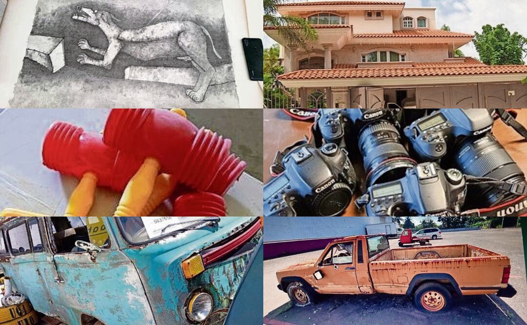 Entre lo que se pone a la venta está lo decomisado al crimen organizado. Fotos: Especiales