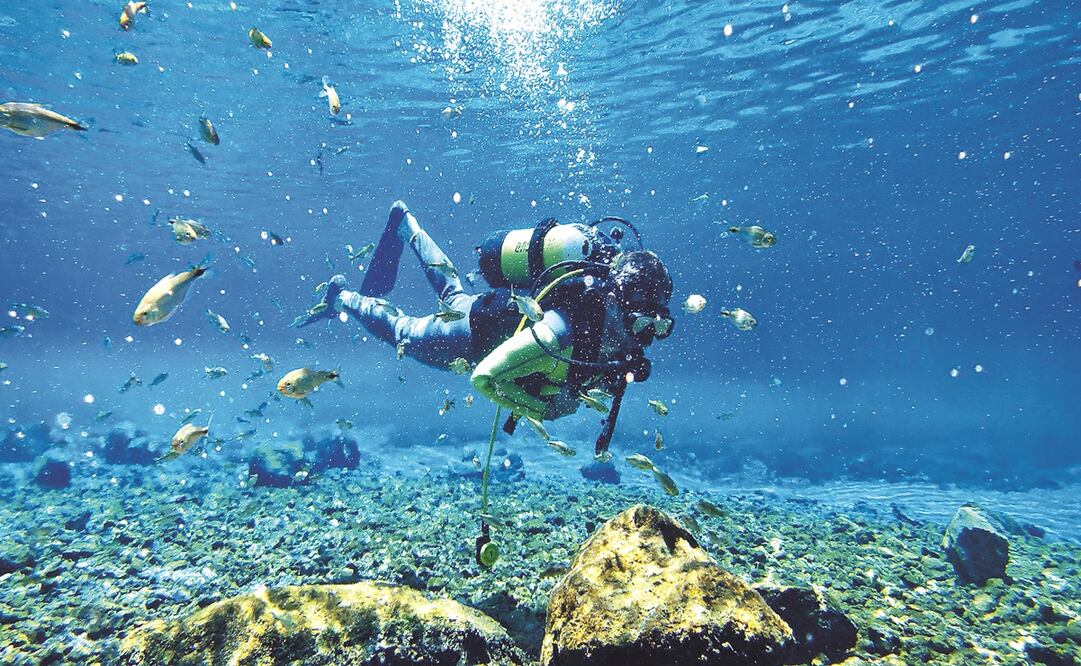 El parque tiene un río natural de agua cristalina. Foto: Cortesía Las Estacas