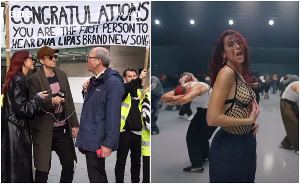 Dua Lipa. Foto: Captura de pantalla