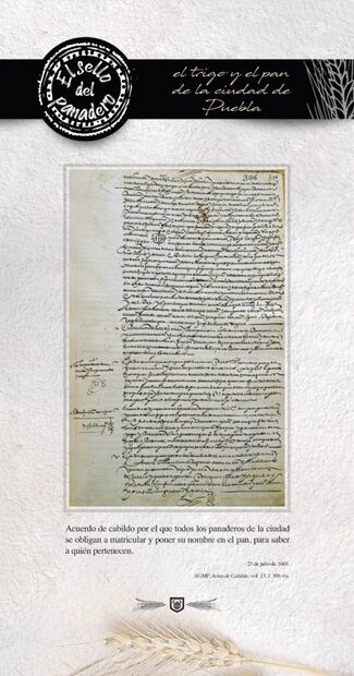 Puebla: historia de 476 años en registros de menús, panaderos y hasta prostitutas