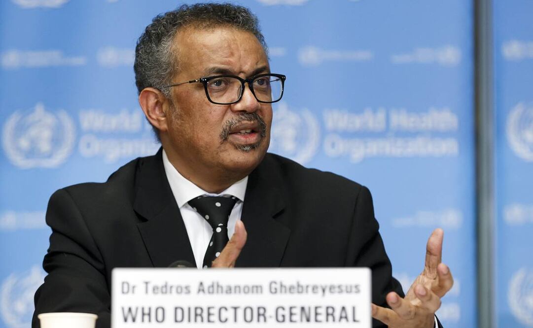 El director general de la OMS, Tedros Adhanom Ghebreyesus, también anunció el nombre del nuevo coronavirus: Covid-19. (Foto: EFE)