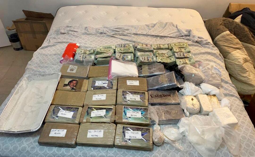 Agentes antidrogas de Nueva York incautaron un alijo de narcóticos (Fotos: AP)