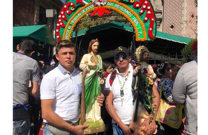 Reportan poca afluencia en última misa para San Judas Tadeo en templo de San Hipólito