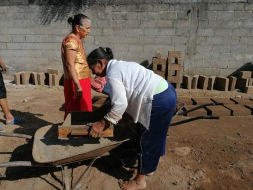 Casas de Adobe, solución tras sismo en Istmo de Tehuantepec