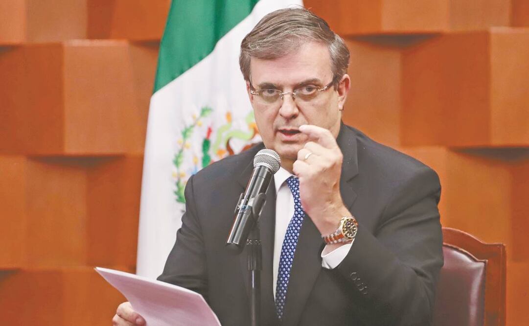 El titular de Relaciones Exteriores, Marcelo Ebrard, celebró que en Latinoamérica haya cuatro proyectos de vacunas. Foto: Archivo/ El Universal.