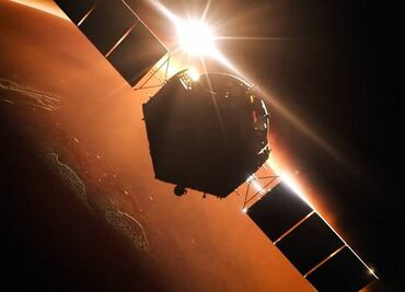 Las primeras imágenes de la sonda china Tianwen-1 tras su llegada a Marte