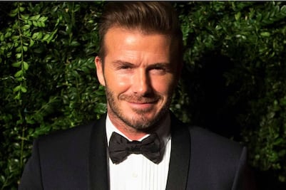 David Beckham, el hombre vivo más sexy, según People