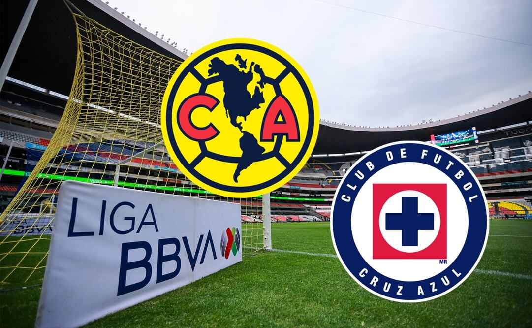 América y Cruz Azul se enfrentan en el Clausura 2024