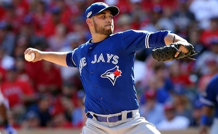 Marco Estrada y Toronto hacen masacre en Texas