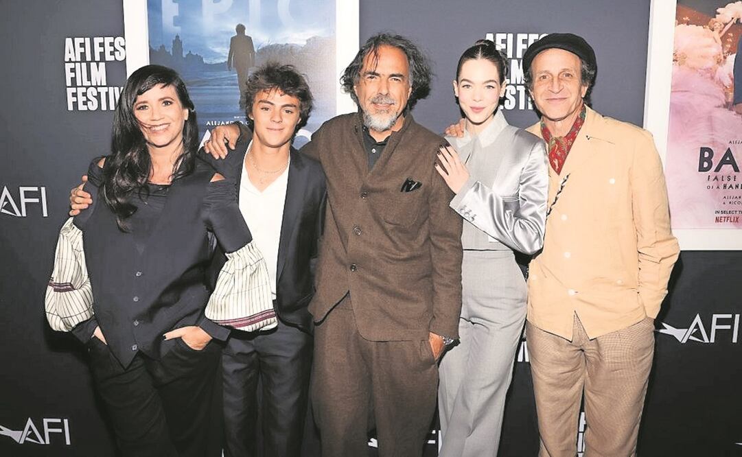 Griselda Siciliani, Íker Sánchez, Ximena Lamadrid y Daniel Giménez Cacho acompañaron al realizador.